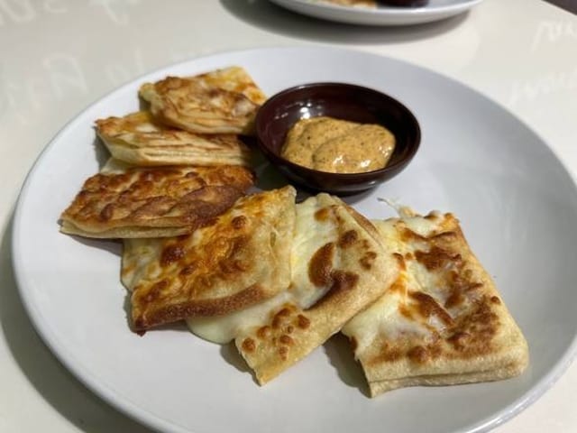 Msemen With Cheese.